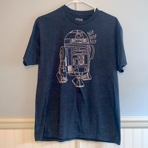 Star Wars Mens Graphic Short Sleeve T-Shirt. Size Large.